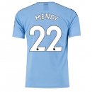 Maillot Manchester City NO.22 Mendy Domicile 2019 2020 Bleu