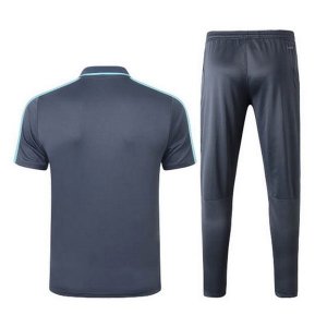 Polo Ensemble Complet Juventus 2020 2021 Gris Vert