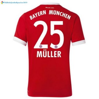 Maillot Bayern Munich Domicile Muller 2017 2018