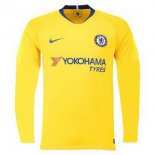 Maillot Chelsea Exterieur ML 2018 2019 Jaune