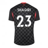 Maillot Liverpool NO.23 Shaqiri Third 2020 2021 Noir