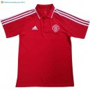 Polo Manchester United 2017 2018 Rouge