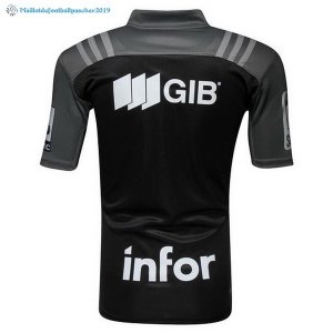 Maillot Rugby Crusaders Exterieur 2017 2018 Noir