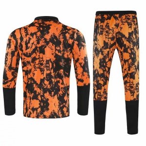 Survetement Juventus 2021 2022 Orange Noir