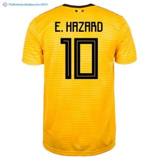 Maillot Belgica Exterieur E.Hazard 2018 Jaune Maillot Belgica Exterieur E.Hazard 2018 Jaune