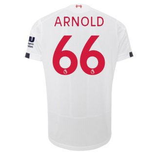 Maillot Liverpool NO.66 Arnold Exterieur 2019 2020 Blanc