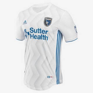 Maillot San Jose Earthquakes Exterieur 2018 2019 Blanc