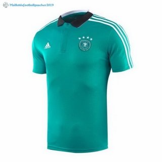 Polo Allemagne 2018 Vert Noir Polo Allemagne 2018 Vert Noir