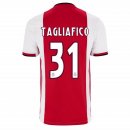 Maillot Ajax Domicile Tagliafico 2019 2020 Rouge