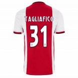 Maillot Ajax Domicile Tagliafico 2019 2020 Rouge