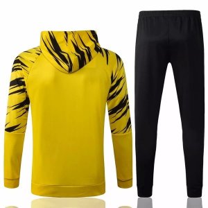 Sweat Shirt Capuche Borussia Dortmund 2021 2022 Jaune