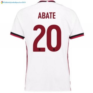 Maillot Milan Exterieur Abate 2017 2018