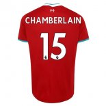 Maillot Liverpool NO.15 Chamberlain Domicile 2020 2021 Rouge