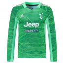 Thailande Maillot Juventus Gardien ML 2021 2022 Vert