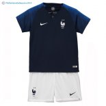 Maillot France Domicile Enfant 2018 Noir