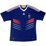 Maillot Francia Domicile Retro 2010 Bleu