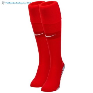 Chaussette France Domicile 2018 Rouge