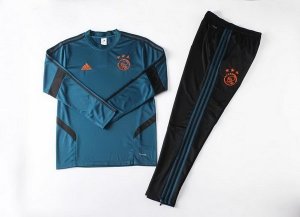 Survetement Ajax 2019 2020 Bleu Noir