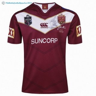 Maillot Rugby QLD Maroons 2017 2018 Rouge