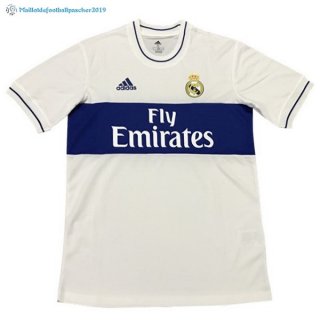 Maillot Real Madrid Édition Commémorative 2018 2019 Blanc Maillot Real Madrid Édition Commémorative 2018 2019 Blanc