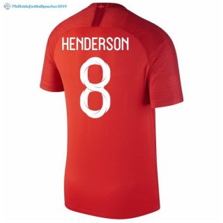 Maillot Angleterre Exterieur Henderson 2018 Rouge Maillot Angleterre Exterieur Henderson 2018 Rouge