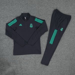Survetement Real Madrid 2019 2020 Vert Bleu Marine