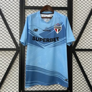 Thailande Maillot Sao Paulo Pre-Match 2025-2026 Bleu Thailande Maillot Sao Paulo Pre-Match 2025-2026 Bleu