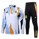 Training Real Madrid 2025-2026 Blanc Orange