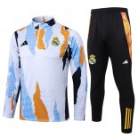 Training Real Madrid 2025-2026 Blanc Orange