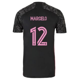 Maillot Real Madrid Third NO.12 Marcelo 2020 2021 Noir