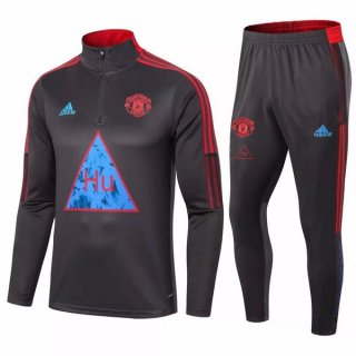 Survetement Manchester United 2020 2021 Noir Bleu Survetement Manchester United 2020 2021 Noir Bleu