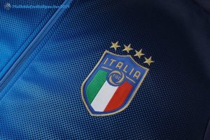 Survetement Italie 2018 Noir Bleu