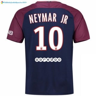 Maillot Paris Saint Germain Domicile Neymar JR 2017 2018