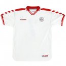 Maillot Dinamarca Exterieur Retro 1998 Blanc