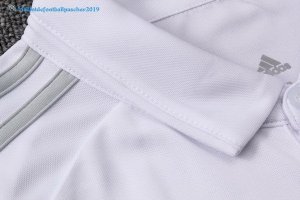 Polo Real Madrid Ensemble Complet 2017 2018 Blanc