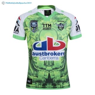 Maillot Rugby Canberra Raiders Auckland 9's 2016 Vert Maillot Rugby Canberra Raiders Auckland 9's 2016 Vert