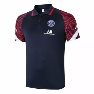 Polo Paris Saint Germain 2020 2021 Bleu Marine Rouge