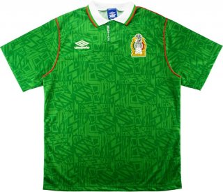 Maillot Mexico Domicile Retro 1994 Vert