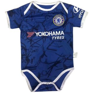 Maillot Chelsea Domicile Onesies Enfant 2019 2020 Bleu