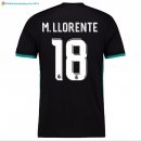 Maillot Real Madrid Exterieur M.Llorente 2017 2018