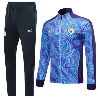 Survetement Manchester City 2019 2020 Purpura Azul Survetement Manchester City 2019 2020 Purpura Azul