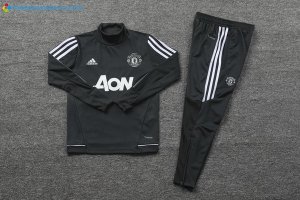 Survetement Manchester United Enfant 2017 2018 Gris Marine