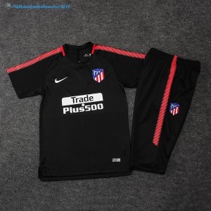 Entrainement Atlético de Madrid Conjunto Completo 2017 2018 Noir