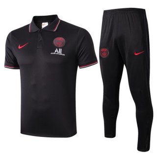 Polo Paris Saint Germain Ensemble Complet 2019 2020 Rouge Noir Blanc