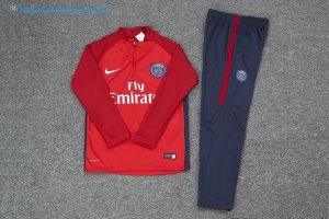 Survetement Enfant Paris Saint Germain 2017 2018 Rouge