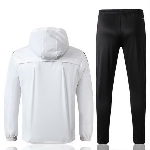 Coupe Vent Real Madrid Ensemble Complet 2019 2020 Blanc Noir