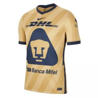 Thailande Maillot UNAM Pumas Third 2020 2021 Jaune