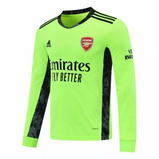 Maillot Arsenal Exterieur ML Gardien 2020 2021 Vert Maillot Arsenal Exterieur ML Gardien 2020 2021 Vert