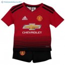 Maillot Manchester United Domicile Enfant 2018 2019 Rouge