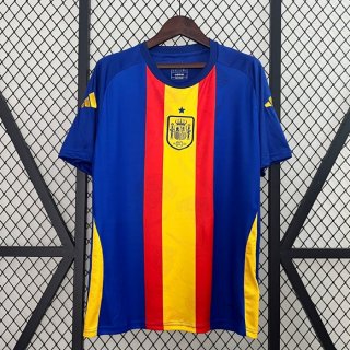 Maillot Entrenamien Espagne 2024 Azul Maillot Entrenamien Espagne 2024 Azul
